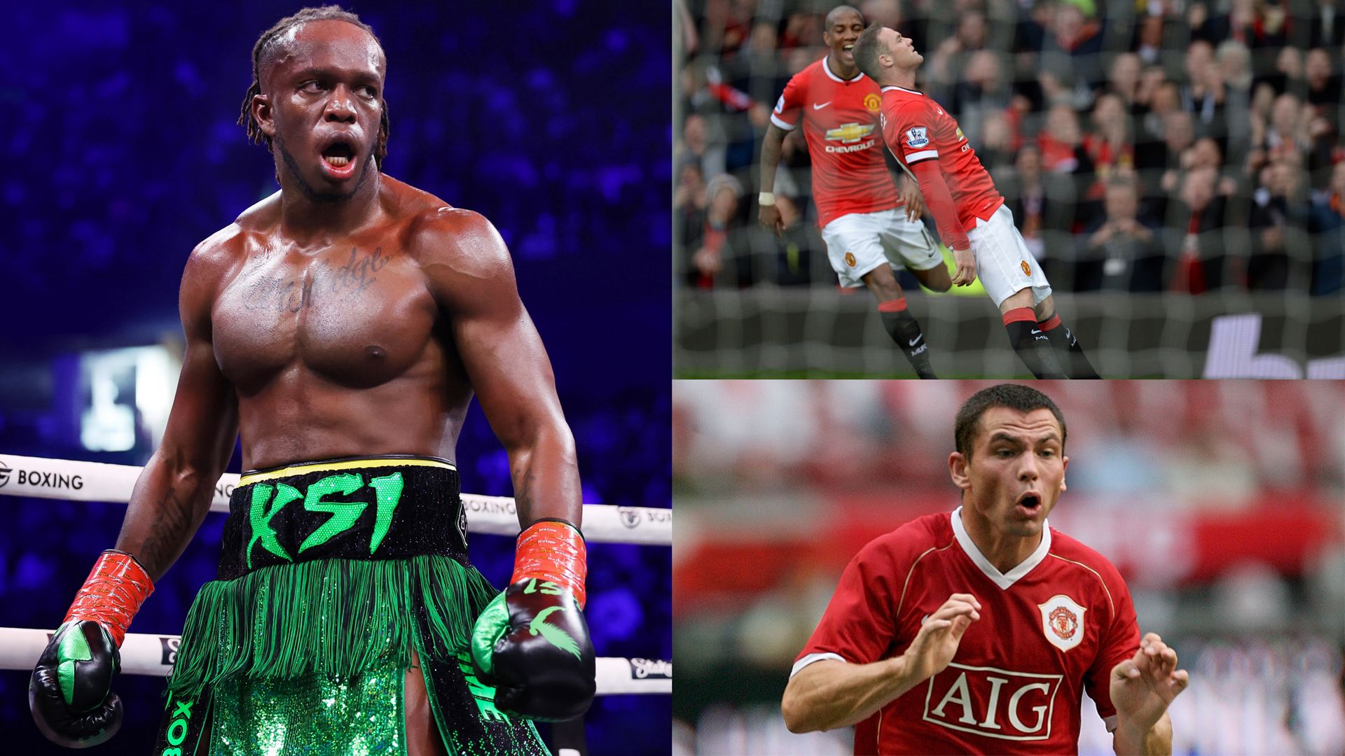 Ex-Man Utd star who knocked out Wayne Rooney calls out KSI for Misfits boxing match after Wayne Bridge fiasco